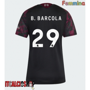 Liverpool Bradley Barcola #29 Terza Maglia Femmina 2026-27 Manica Corta